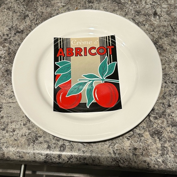 Set of 3 Café style dessert plates - Picture 3 of 3